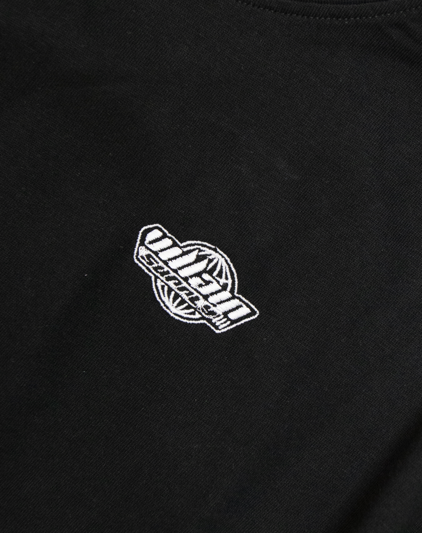 Villain supply embroidered Logo T Black