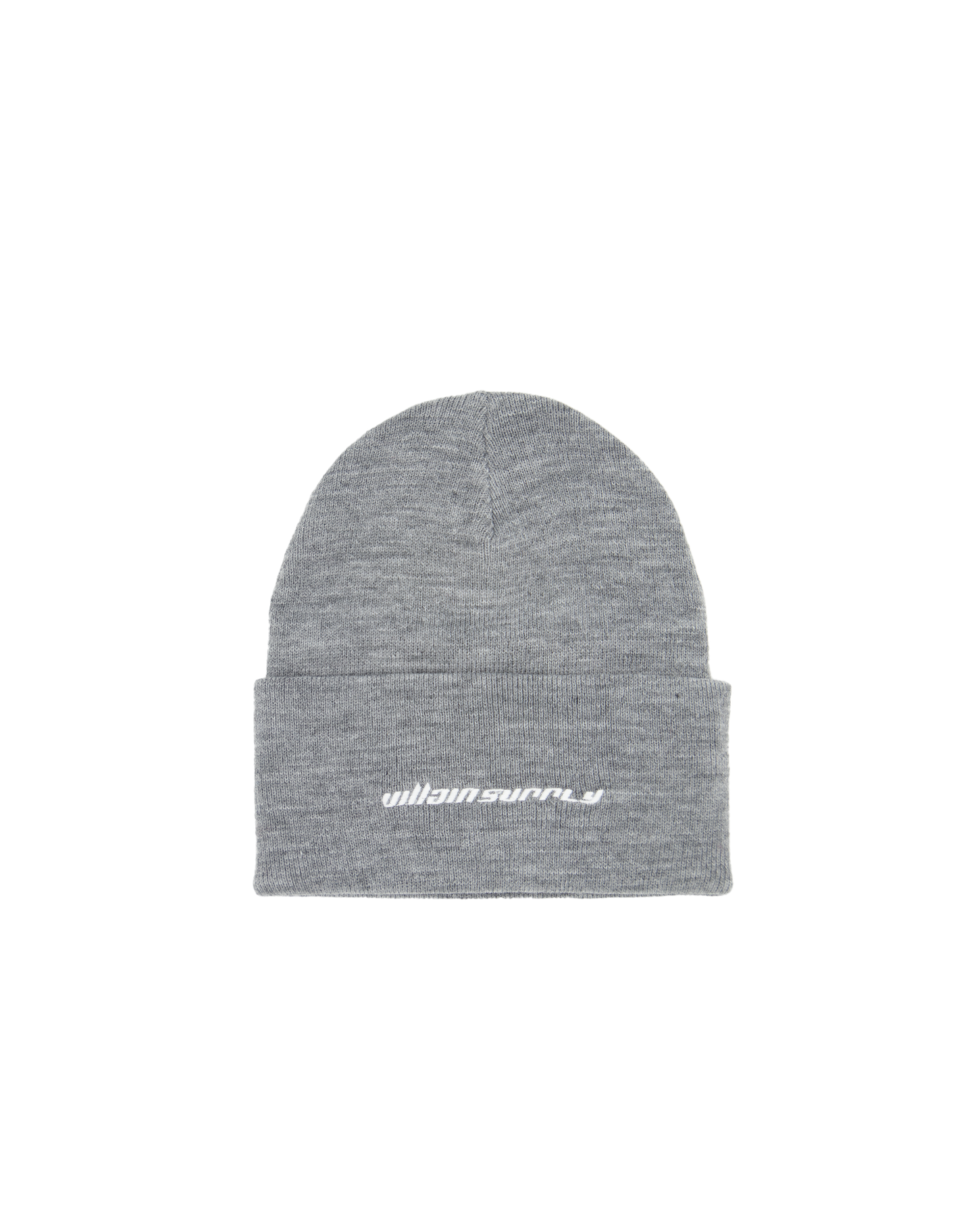 Villain supply Cuff Beanie Grey