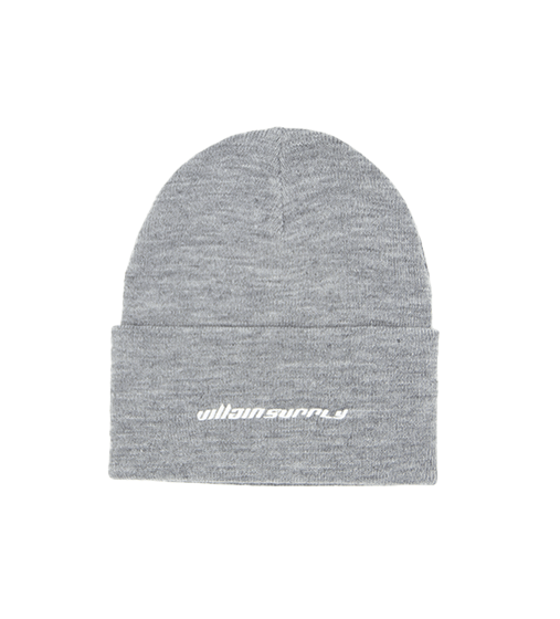 Villain supply Cuff Beanie Grey